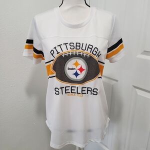 Pittsburgh Steelers Mesh T-shirt women's size M